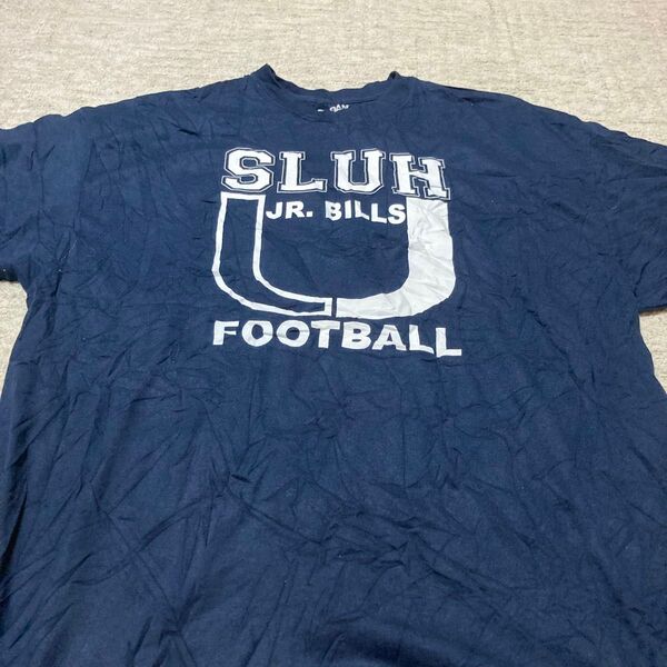 ・半袖 Tシャツ GILDAN 2XLサイズ FOOTBALL