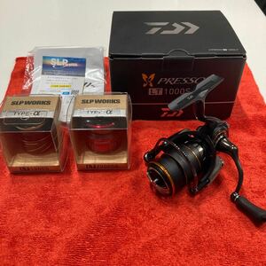 ダイワ 21プレッソ LT1000S-P SLPWARKSαスプール2個付 検）ルビアス エアリティ イグジスト トラウト