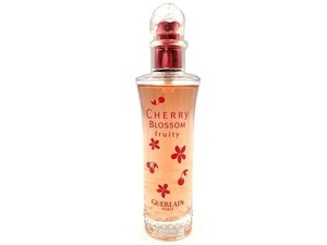 !GUERLAIN Guerlain CHERRY BLOSSOM Cherry bro Sam fruity полный -tio-teto трещина 35ml осталось количество примерно 9 сломан духи EDT ламе ввод б/у товар!