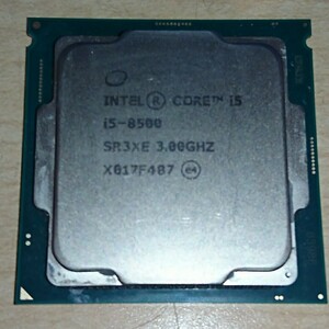 Intel Core i5 8500 LGA1151 CoffeeLake 動作確認品 (O42711)