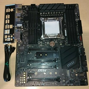 msi X299-S01 LGA2066 動作確認品 (O42913)