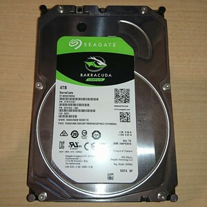 SEAGATE SATA HDD 4TB ST4000DM004 CrystalDiskInfo正常 (O505162)