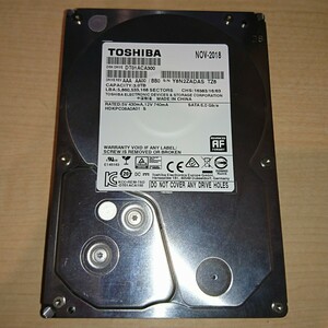 TOSHIBA SATA HDD 3TB DT01ACA300 CrystalDiskInfo正常 (O51126)