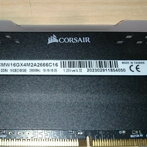 CORSAIR VENGEANCE RGB PRO DDR4-2666 8GBx4 合計 32GB (O42112)の画像4