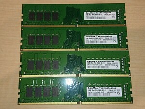 memtest OK★SanMax DDR4-2666 16GBx4 合計 64GB (O51112)