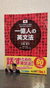 一億人の英文法 すべての日本人に贈る　話すための英文法　英語　英文法書