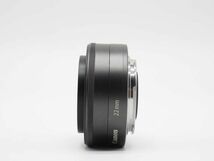 キャノン Canon EF-M 22mm f/2 STM Lens for EOS M EF-M Mount [美品] #Z1308A_画像9