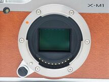 富士フィルム Fujifilm X-M1 Digital Camera Brown Body Only 元箱 [美品] #Z1352A_画像5