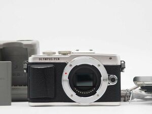 オリンパス Olympus Pen Lite E-PL7 16.0MP Digital Camera Silver [美品] #Z1401A