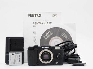 ペンタックス Pentax Q10 Black 12.4MP Digital Camera Body Only [新品同様] #Z1437A