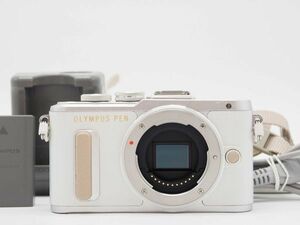 オリンパス Olympus Pen E-PL8 16.1MP Digital Camera Body White [美品] #Z1441A