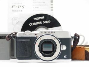 オリンパス Olympus PEN E-P5 Digital Camera Body Silver [美品] #Z1531A