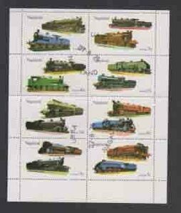 （４１３）外国切手・鉄道・機関車ナガランド