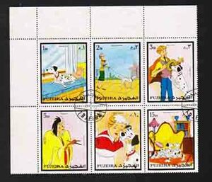 （０９５)外国切手・デズニ―・トーゴレイズ６種未使用