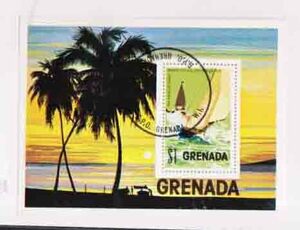 （４５２）外国切手・グラナド小型シート・
