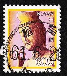 （３４５）日本切手・松戸６１年・６００円済み