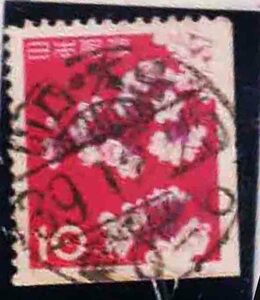 （１７１）日本切手・１０円桜・帖・山口・大島３９年