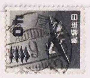 （７９６）日本切手・４０円塔航空・蘆屋３５年