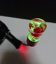 【水中花マニア必見】水中花シガープラグフレキイルミネーション（12v用）7色LED ON、OFFスイッチ付　グラデーション　/デコトラ　レトロ☆_画像5