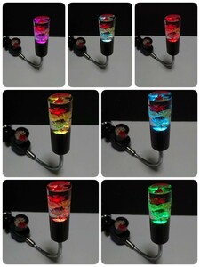 [ underwater flower mania worth seeing ] underwater flower flexible USB ilmi ( underwater flower style light switch attaching )7 color LED gradation | deco truck retro rare ***