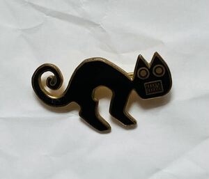 ◆レア 希少 未使用品 メトロポリタン美術館 MoMA 黒猫ブローチ◆