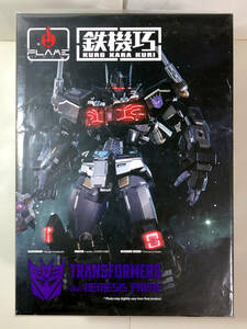 [ б/у ] FLAMETOYS металлический машина . Nemesis prime f Ray m игрушки Transformer 