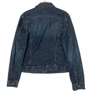 美麗品◎Mサイズ カルバンクライン【漢の戦闘服】Calvin Klein Jeans CK ロゴボタン デニム ジャケット インディゴ 薄手 春夏◎メンズの画像8