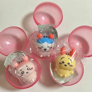 ちいかわ　ソフビフィギュア3 ハチワレ　うさぎ　古本屋　３個セット