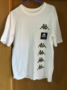 【KAPPA】Tシャツ メンズ Ｍサイズ ホワイト 【美品】 カッパ