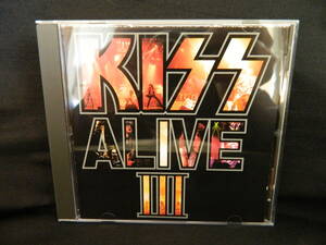 (28)　 KISS　　/　　ALIVE Ⅲ　　　　輸入盤　 　　　ジャケ、経年の汚れあり