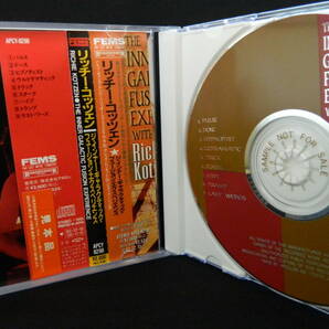 (41)  Richie Kotzen  /  THE INNER GALACTIC FUSION EXPREIEN   日本盤   ジャケ、日本語解説 経年の汚れありの画像2