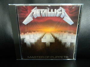 (16)　 METALLICA　　/　 　MASTER OF PUPPETS　　　 輸入盤　 　 ディスク表目傷あり、再生面ではありません。ジャケ、経年の汚れあり