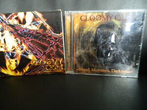 (56)　 GLOOMY GRIM　　/　 Blood,Monsters,Darkness 　　 輸入盤　 　 ジャケ傷み、経年の汚れあり