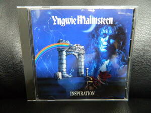 (38)　 YNGWIE J.MALMSTEE 　　/　 　INSPIRATION　　　 　日本盤　 　 ジャケ、日本語解説 経年の汚れあり