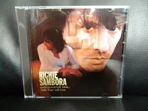(16) RICHIE SAMBORA / UNDISCOVERED SOUL 1998 TOUR EDITION Japanese record 2 sheets set jacket sunburn trace equipped, Japanese explanation passing of years. dirt equipped 