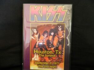 (31) 　中古DVD KISS　/　 HOUSTON,TX THE SUMMIT　　輸入盤　　DVDケース傷、日本製Blu-rayレコーダーで再生可能
