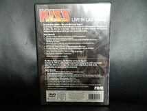 (12) 中古DVD　KISS　/　 LIVE IN LAS VEGAS　　　輸入盤　　DVDケース傷、日本製Blu-rayレコーダーで再生可能_画像3