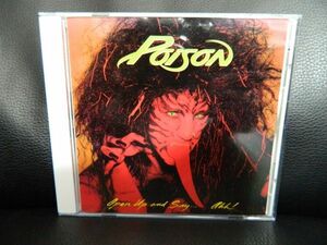 (22) 　 POISON　　　/　　OPEN UP AND SAY...AHH!　　日本盤　　ジャケ傷み、汚れ、日焼け跡あり　　※6/4からの発送です。