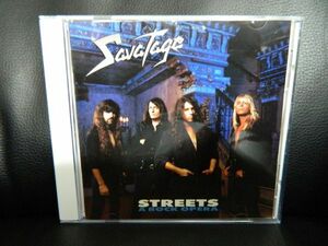 (65)　SAVATAGE　/　STREETS A ROCK OPERA　　日本盤　　帯傷み、ジャケ、日本語解説 経年の汚れあり　※6/4からの発送です。