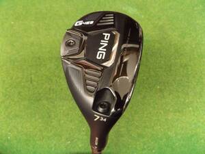 【税込】3122 G425 HYBRID #7 34° 純正カーボン R カバー有 PING ピン ユーティリティ .902748