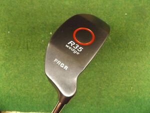 【税込】5495 PRGR R35 WEDGE 35° 純正スチール カバー無 プロギア ウェッジ チッパー .904230