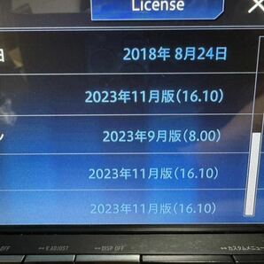 （送料無料）K 最新2023年11月版TV視聴可OK 一般化済 AVIC-BZ500Ⅲ最新地図2023年AVIC-CZ700廉価タイプBluetoothワンセグDVDCD SDの画像2