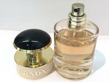 【F1105AY】残量約7割 PRADA CANDY プラダ キャンディ ロー オードトワレ 30ml 香水 フレグランス 化粧品 コスメ スプレー レディース_画像9