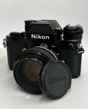 【E2405AM】Nikon ニコン F2 フォトミック AS フィルムカメラ ボディ/ NIKKOR 50mm F1.2 レンズ セット レンズフィルター付き _画像1