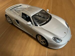  abroad. person . Auto Art company manufactured Porsche Carrera GT 1/18 scale die-cast made minicar re-exhibition 