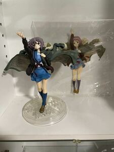  abroad. person . beautiful young lady figure Suzumiya Haruhi. .. length . have . illustration attaching 1/8 scale 