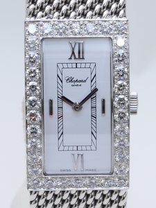  Chopard Classic WG diamond 10/6872 дамский наручные часы б/у A