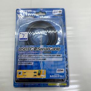 （513-12）ELECOM　USB to SerialCable シリアル変換ケーブル 0.5m UC-SGT ジャンク扱い