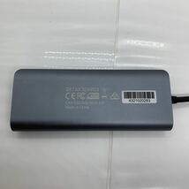 （513-18）中古品 ドッキングステーションDKT30CSDHPD3(USBx2、TypeC、SDカードスロット、HDMI、有線LAN)_画像6