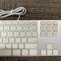 （515-13）【動作OK】中古 Apple アップル 純正 A1243 日本語 キーボード　_画像3